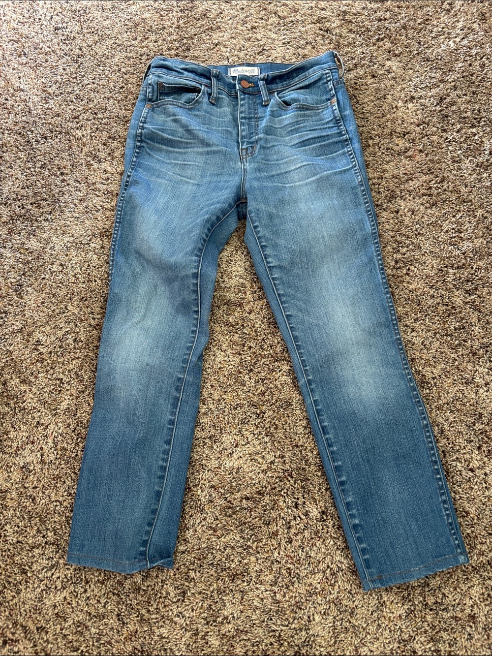 Madewell 10” High Riser Skinny Skinny Jeans Sz 28